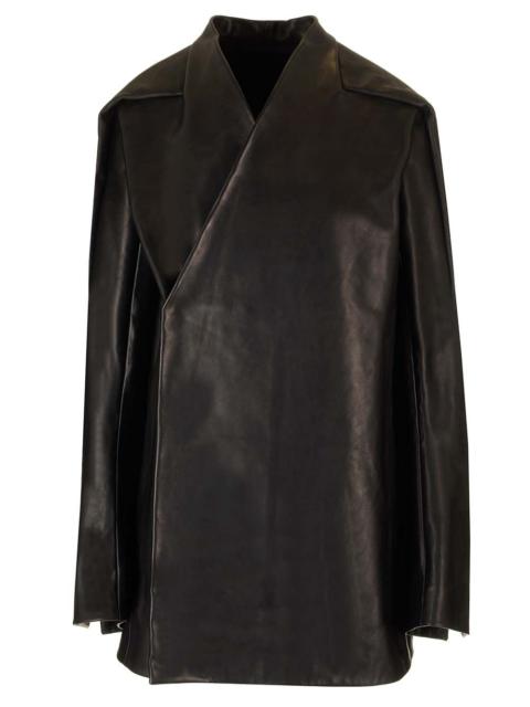 Rick Owens Officier Jackets Black