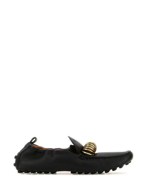 Tod's Black leather loafers