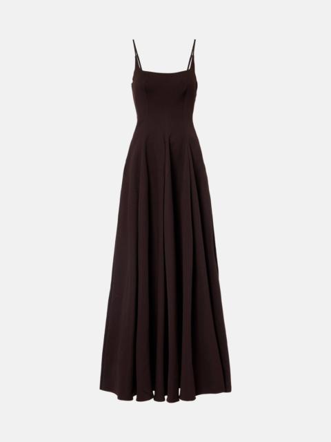 STAUD Joy cotton-blend gown