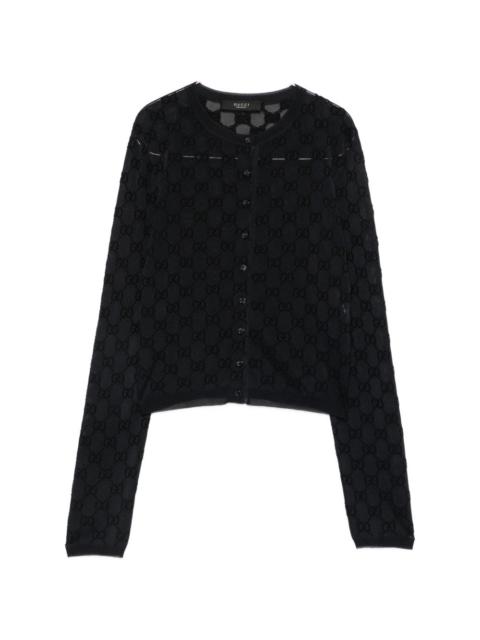 GUCCI Gucci Women Gg Crewneck Cardigan