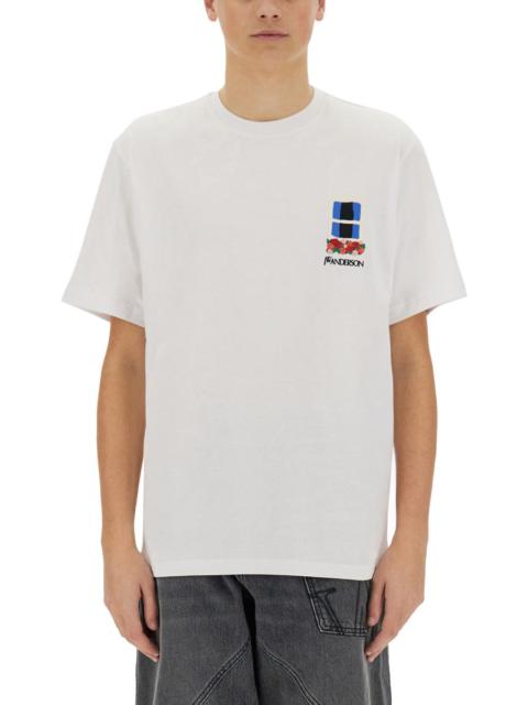 J.W. ANDERSON - Jw Anderson Men "Window" T-Shirt