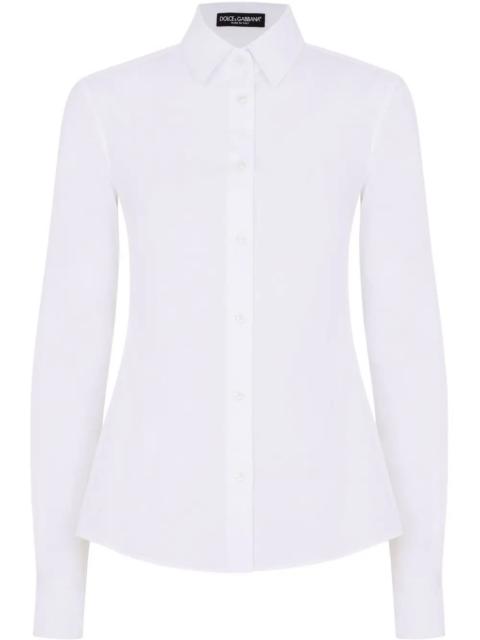 Dolce & Gabbana long-sleeve button-fastening shirt