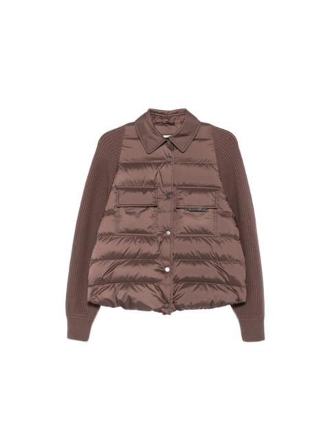 Brunello Cucinelli Brunello Cucinelli Brown Jackets - Puffer Jackets Women