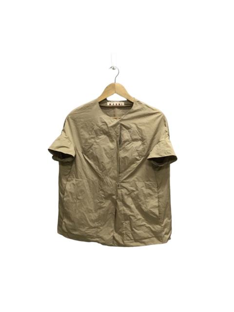 Marni MARNI SNAP BUTTON DOCTOR SHIRT