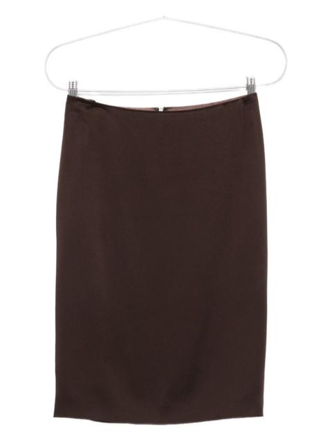 Tom Ford Women Satin Midi Skirt