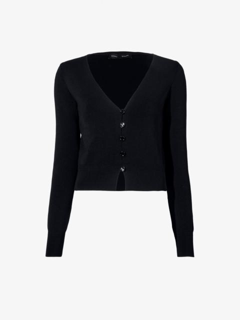 Proenza Schouler Addie Cardigan in Silk Viscose