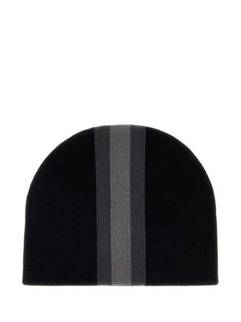 GUCCI Gucci Men Black Wool Beanie Hat