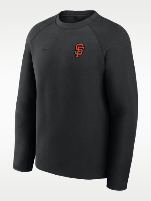 Nike San Francisco Giants Tech Fleece Men's Nike MLB Pullover Crew
