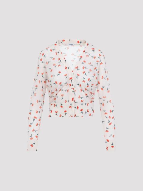 Jil Sander Jil Sander V-Neck Cotton Cardigan