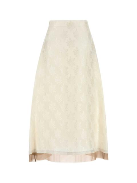 FENDI Fendi Women White Silk Blend Skirt