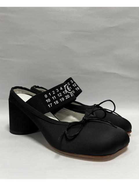 Maison Margiela MM6 Maison Margiela - Logo Strap Bow Detail Mules