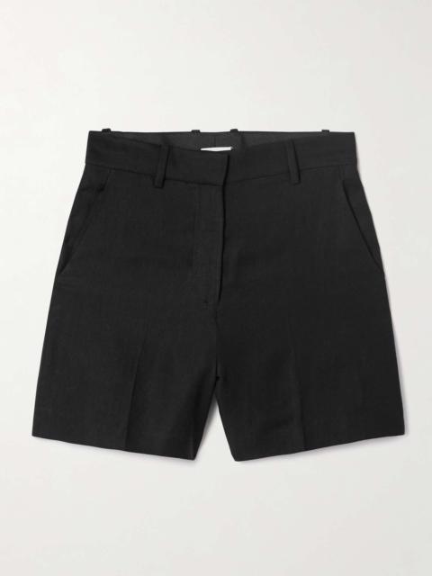+ Argent twill shorts Black