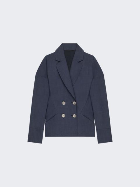 Givenchy Cuffed Jacket Denim Bue