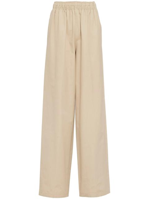 Prada poplin palazzo pants