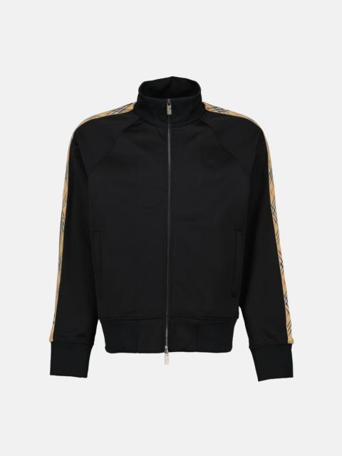 Burberry Veste de survêtement noire