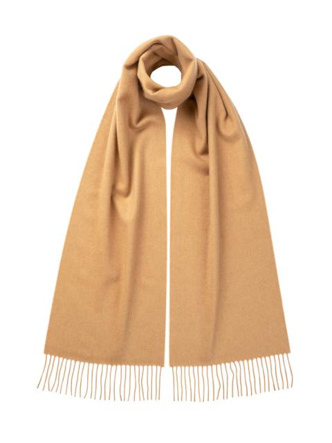 Johnstons of Elgin Camel Cashmere Scarf