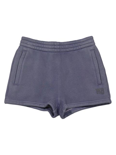 alexanderwang.t T by Alexander Wang Ladies Motor Grey Essential Terry Sweatshort