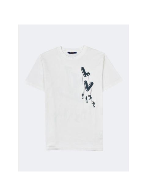 Louis Vuitton x Virgil Abloh S/S 2021 Floating Logo Deconstructed T-Shirt