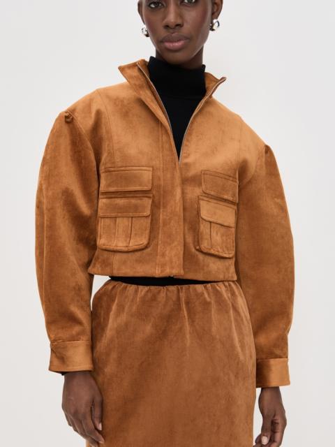 SHUSHU/TONG 3D Pocket Wide-Sleeve Jacket