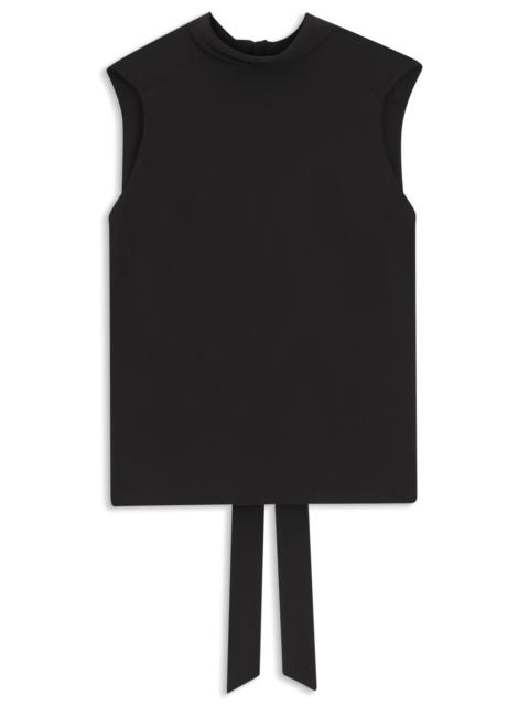 BOSS REGULAR-FIT BLOUSE IN SANDWASHED SILK