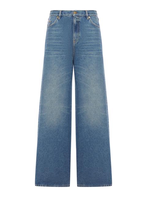 Golden Goose Golden Goose Deluxe Brand Women Wide Leg Five-Pocket Jeans