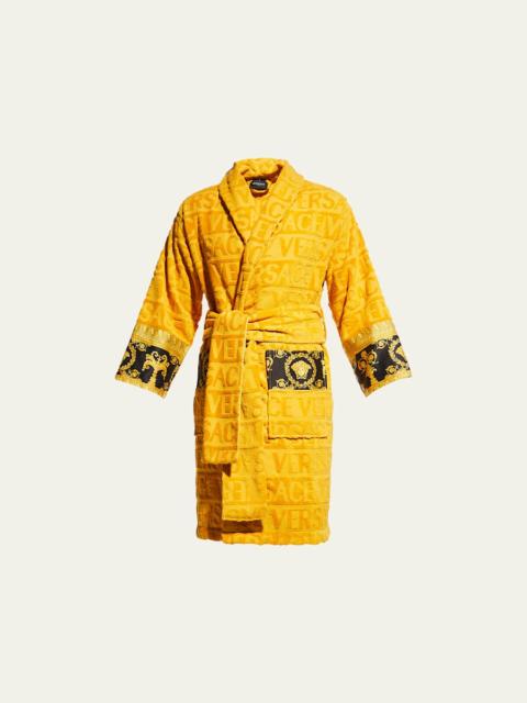 VERSACE Unisex Barocco Sleeve Robe