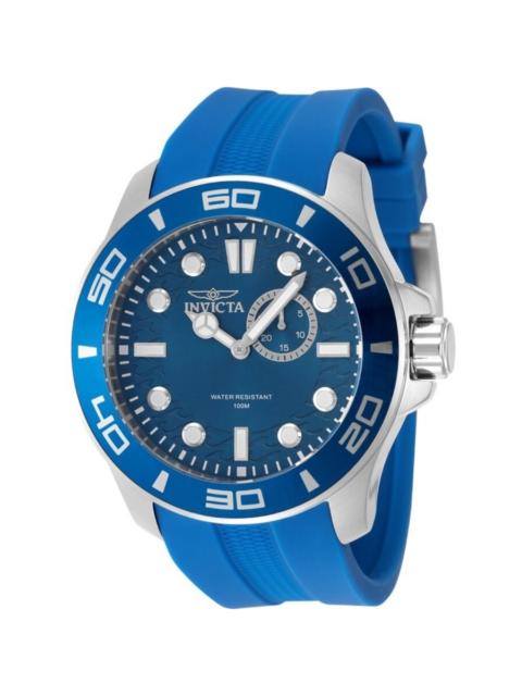 Other Designers Invicta Pro Diver LATAM Exclusive Quartz Blue Dial Men's Watch 49271