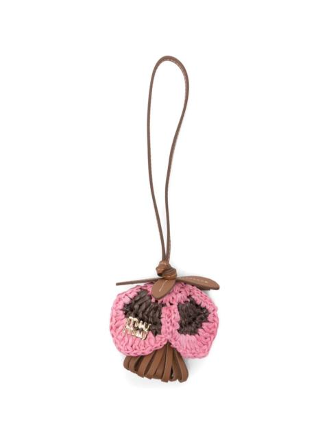 Miu Miu Miu Miu Women Crochet Flower Charm
