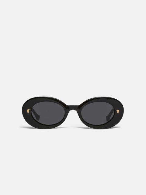 Nanushka Bio-Plastic Oval Sunglasses