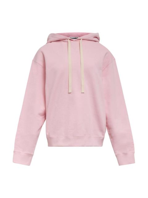 Jil Sander Cotton Terry Hooded Sweatshirt