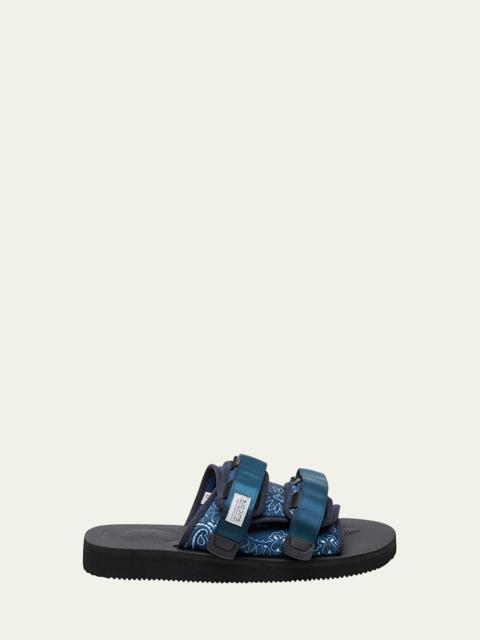 Suicoke Moto Cab Nylon Dual-Buckle Sandals