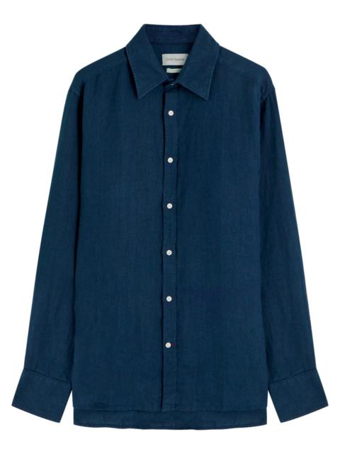 Oliver Spencer Oliver Spencer Cinduit Classic Linen Shirt