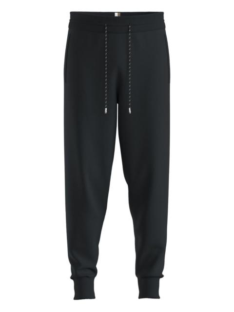 BOSS drawstring cuffed trousers