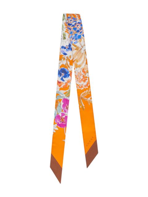 GUCCI Gucci Women Printed Silk Twill Ribbon