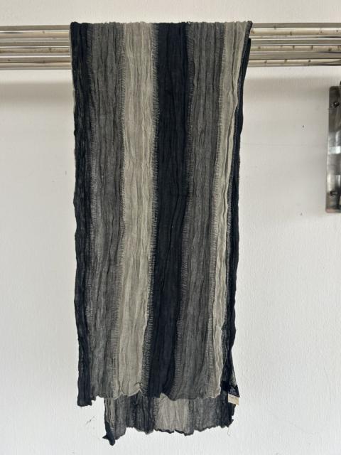 Other Designers Japanese Brand - Trepini Scarf Muffler Black White