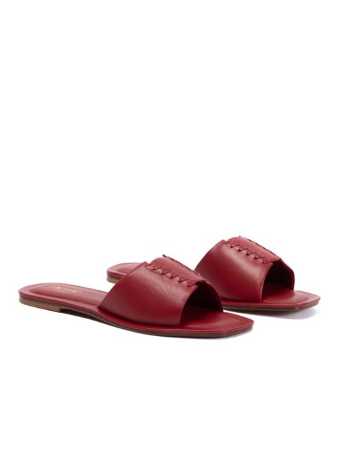 Elleme Sandal Stitch Berry Red