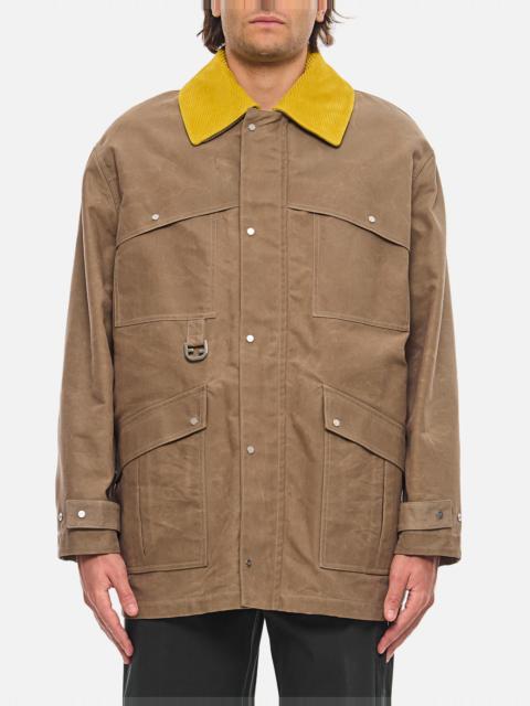 FENDI BLOUSON OILED REPS COTTON