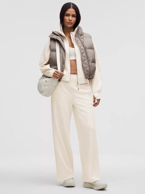 lululemon Scuba Mid-Rise Wide-Leg Pant *Waffle