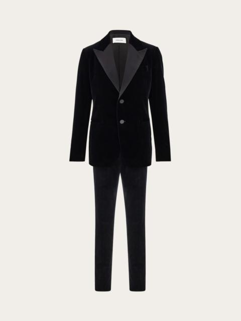 FERRAGAMO Velvet dress suit