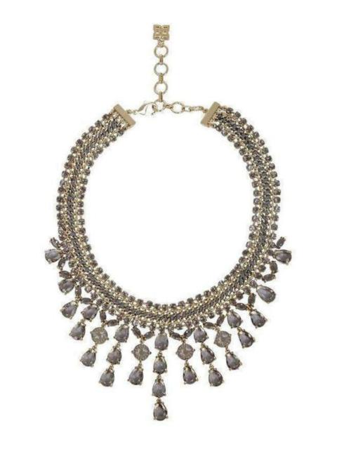 Other Designers Corded Gemstone Necklace