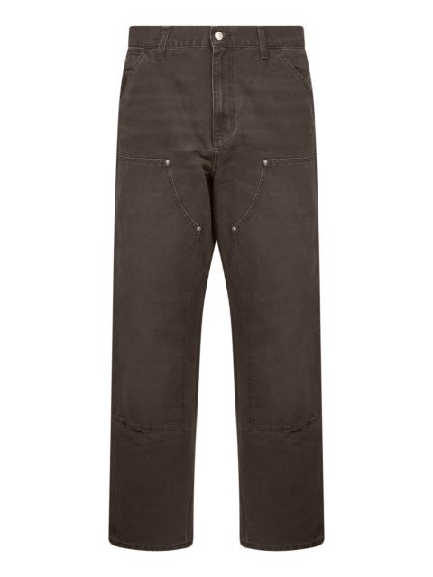 Carhartt Brown cotton canvas Double Knee jeans