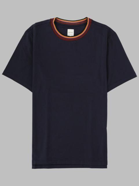 Paul Smith Paul Smith Men T-Shirt Con Collo Stripes Logo