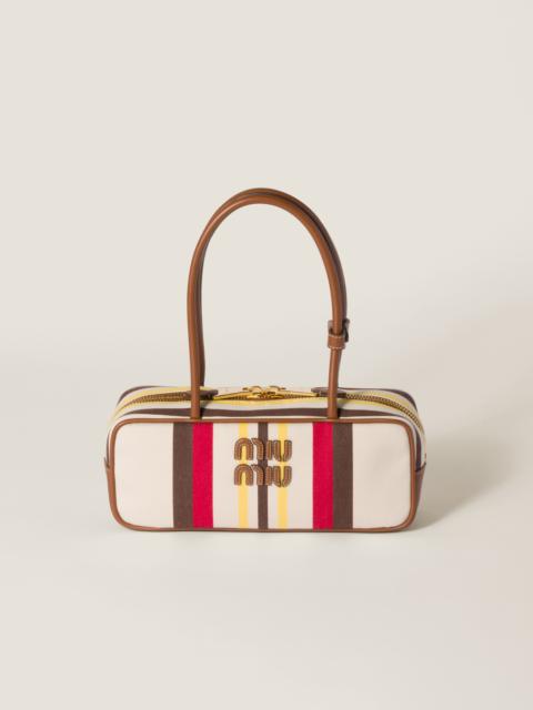 Beau canvas and leather bag