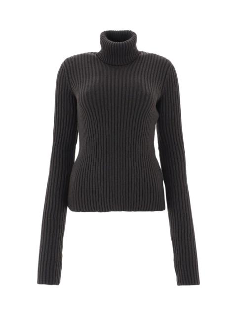Bottega Veneta Rib Knit Turtleneck Jumper