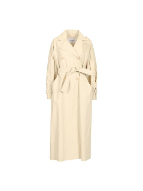 Max Mara Long Trench Coat 'ronco'