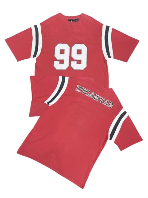 Other Designers 🔥Vintage 90’s ROCAWEAR 99 Jersey Tee Hip Hop Large Oversize