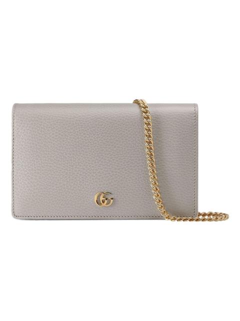 GUCCI (WMNS) Gucci GG Marmont Mini Chain Bag 'Light Grey' 497985-CAO2G-1443