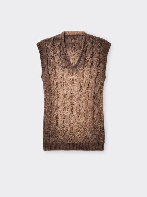 Ferrari Linen and cashmere vest