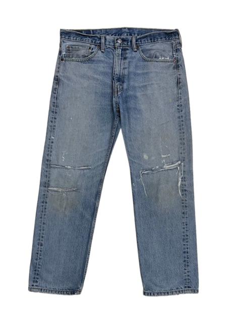 Levi's Levis 505 Designer Streetwear Distressed Denim