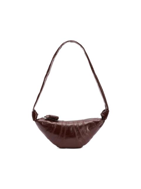 Lemaire Lemaire Small Croissant Bag 'Chocolate Fondant'